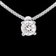 On-line Verk�ufe collier solitar weissgold 021 karat