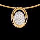 Geschenke collier alcove in gelbgold 37 karat 24 diamanten