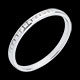 Juwelieren trauring semi pave weissgold kanalfassung 13 diama