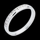 Hochzeit trauring semi pave weissgold kanalfassung 11 diama
