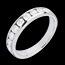 Juwelier Weissgold - 0,75 carat