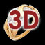 Kauf Ring sautoir in Gelbgold - 24 Diamanten