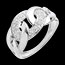 Hochzeit Ring sautoir in Weissgold - 24 Diamanten