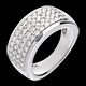 Juwelier ring pleiade weissgold 101 karat 56 diamanten