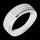 Frau ring pleiade weissgold 063 karat 45 diamanten