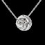 on-line kaufen Collier Amour en Cage in Weissgold - 11 Diamanten