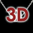 Frau Collier Amour en Cage in Weissgold - 11 Diamanten