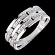 Gold Schmuck ring kanevas weissgold diamanten