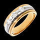Juwelier trilogie eklipse weiss und gelbgold 059 karat diam