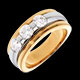 On-line Verfkauf trilogie eklipse weiss und gelbgold 104 karat diam