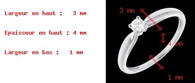 On-line Verfkauf Zarter Solit�r in Weissgold