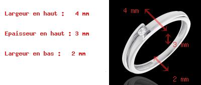 On-line Verfkauf Solit�r Bipolar in Weissgold