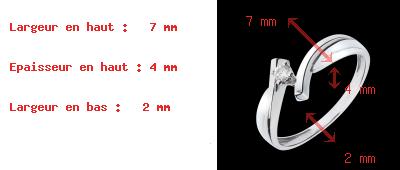 Geschenke Frauen Solit�rring Jupiter - Weissgold