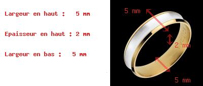 Verkauf Ring Dandy aus Gelbgold und Weissgold