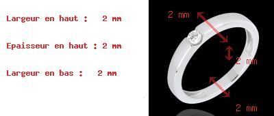 Hochzeit Symphony Solit�rring in Wei�gold