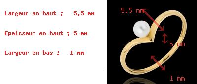 Geschenk Ring die Perle von Olga