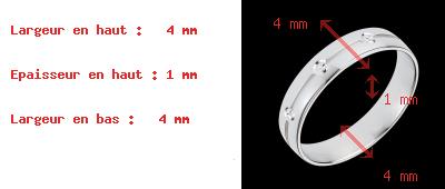 on-line kaufen Trauring Cheops in Weissgold