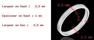 Verk�ufe Trauring Maxim aus Weissgold