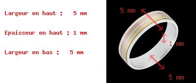 Schmuck Goldring Lacet in drei Goldt�nen