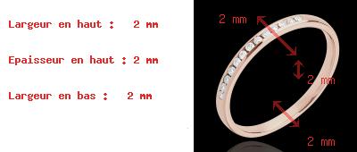 Geschenke Frau Trauring Rotgold Diamant